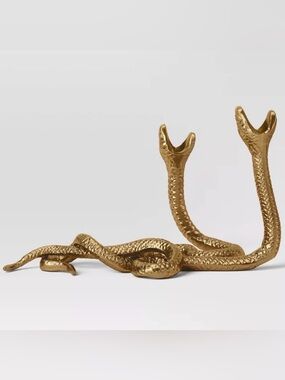 Threshold Double Snake Taper Candle Holder